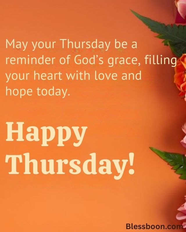 Happy Thursday Blessings