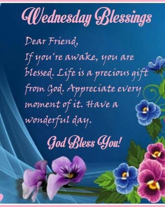 Positive and Thankful Wednesday Blessings