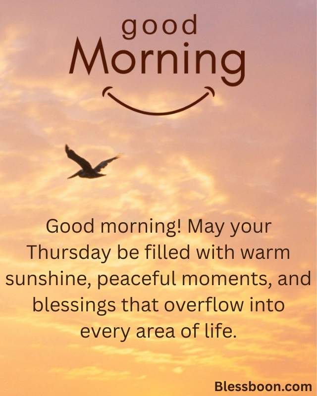 Good Morning Thursday Blessings