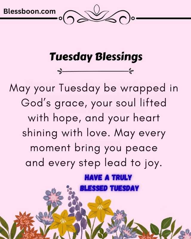 tuesday blessing