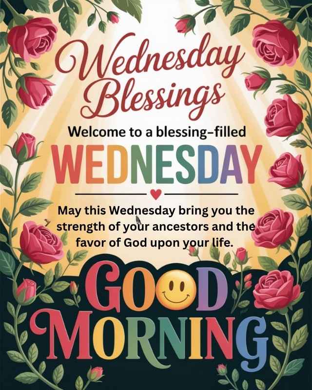 African American Wednesday Morning Blessings