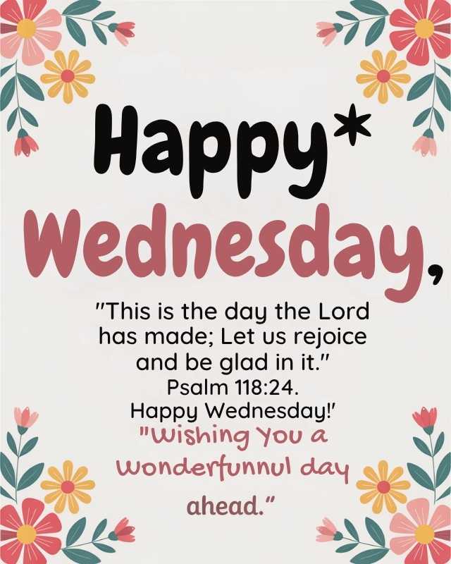 Happy Wednesday blessings