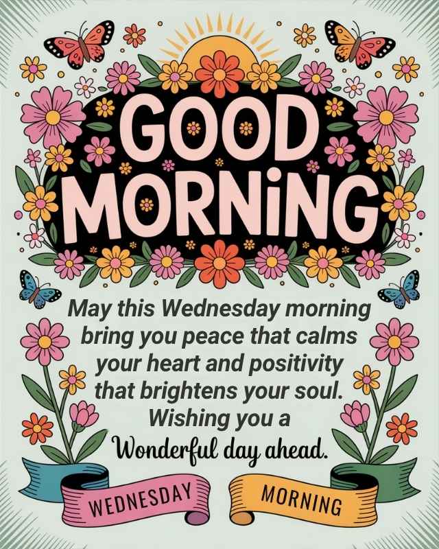 Heartfelt Wednesday Morning Prayers for Peace and Positivity