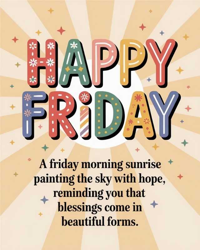 Happy Friday Blessings Images