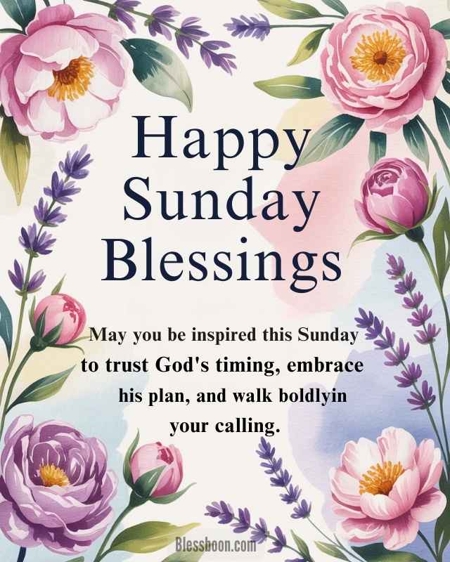 Happy Sunday Blessing