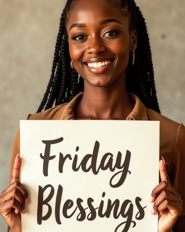African American Friday Blessings for Instagram
