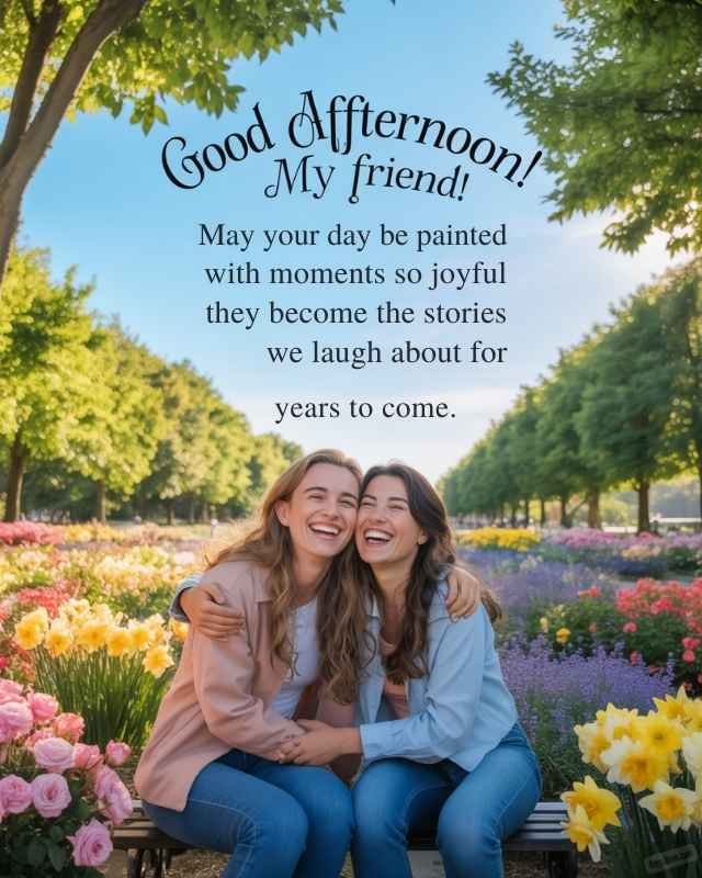 Good Afternoon Blessings for Friends