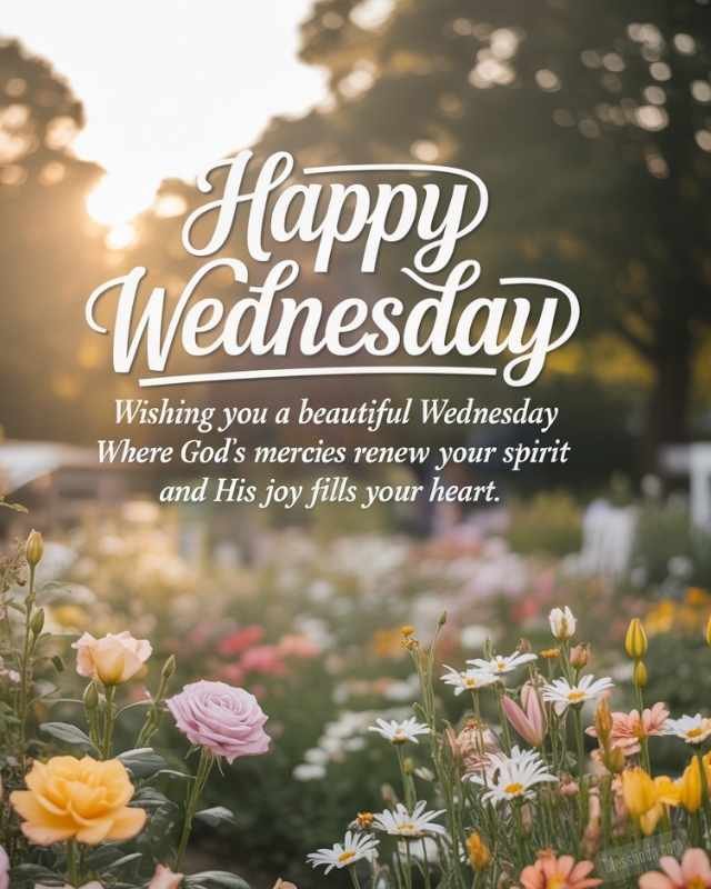Happy Beautiful Wednesday Blessings and Prayers