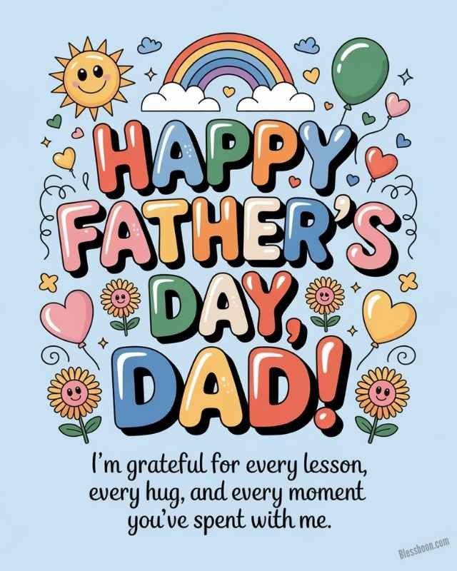 Happy Father Day Blessings