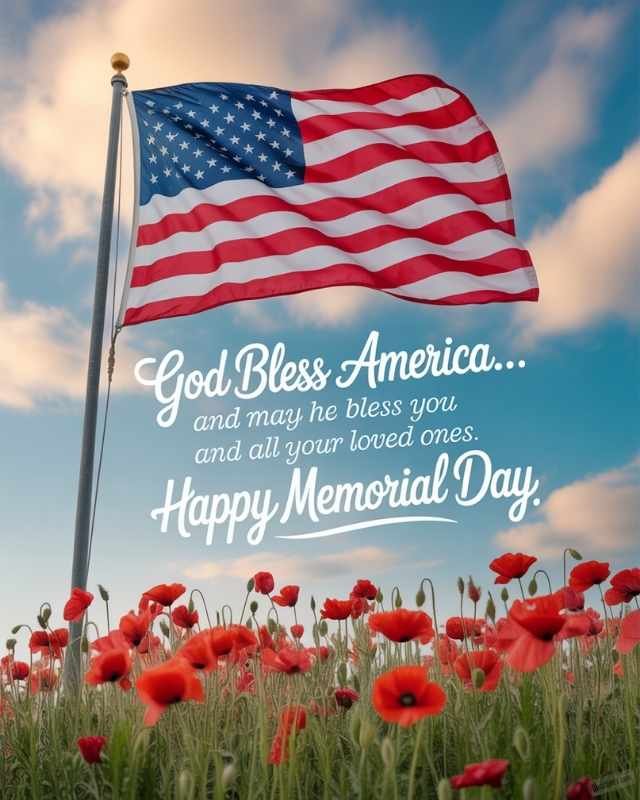 Happy Memorial Day Blessings 2025
