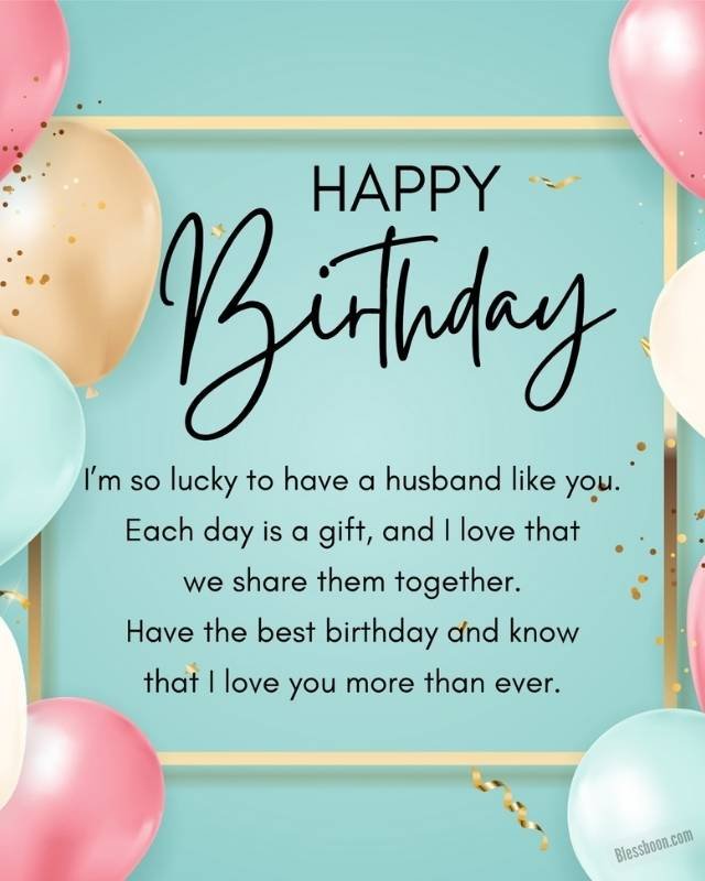 Irish Birthday Blessing for a Husband