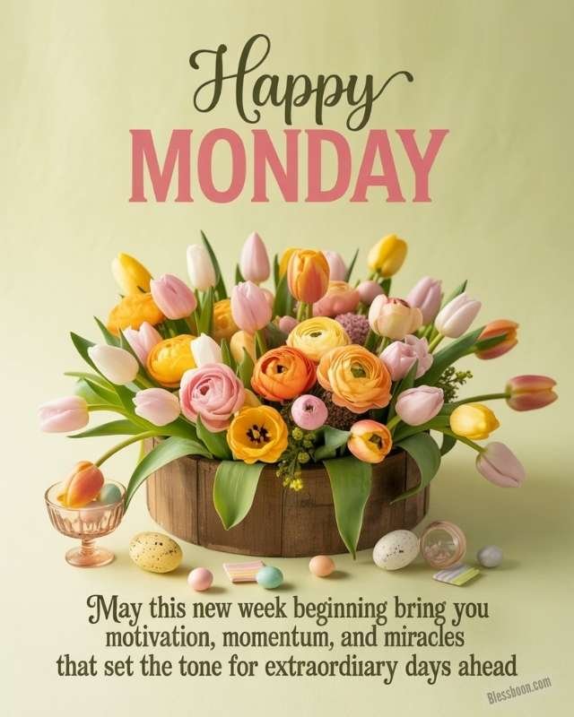 Monday and New Week Blessings