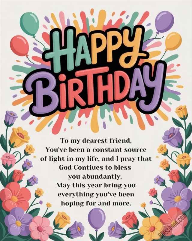 happy blessed birthday image