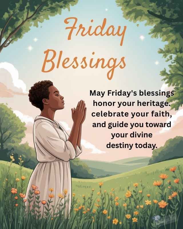 African American Friday Blessings