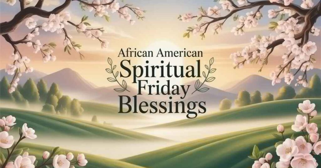 African American Spiritual Friday Blessings