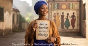 African American Tuesday Blessings