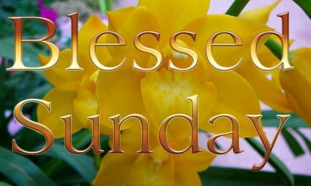 Blessed Sunday Greetings