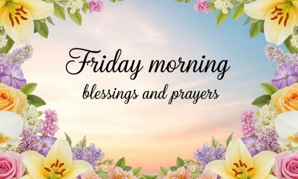 Friday Blessings and Prayers