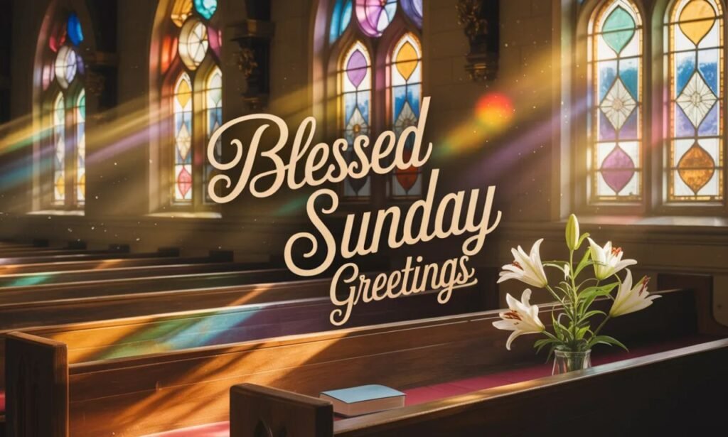 Religious Blessed Sunday Greetings