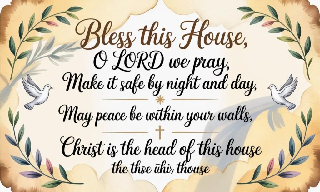 Religious House Blessing Quotes