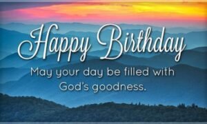 Spiritual Happy Birthday Blessings