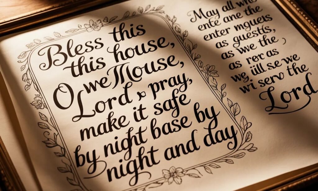 Traditional and Cultural House Blessings