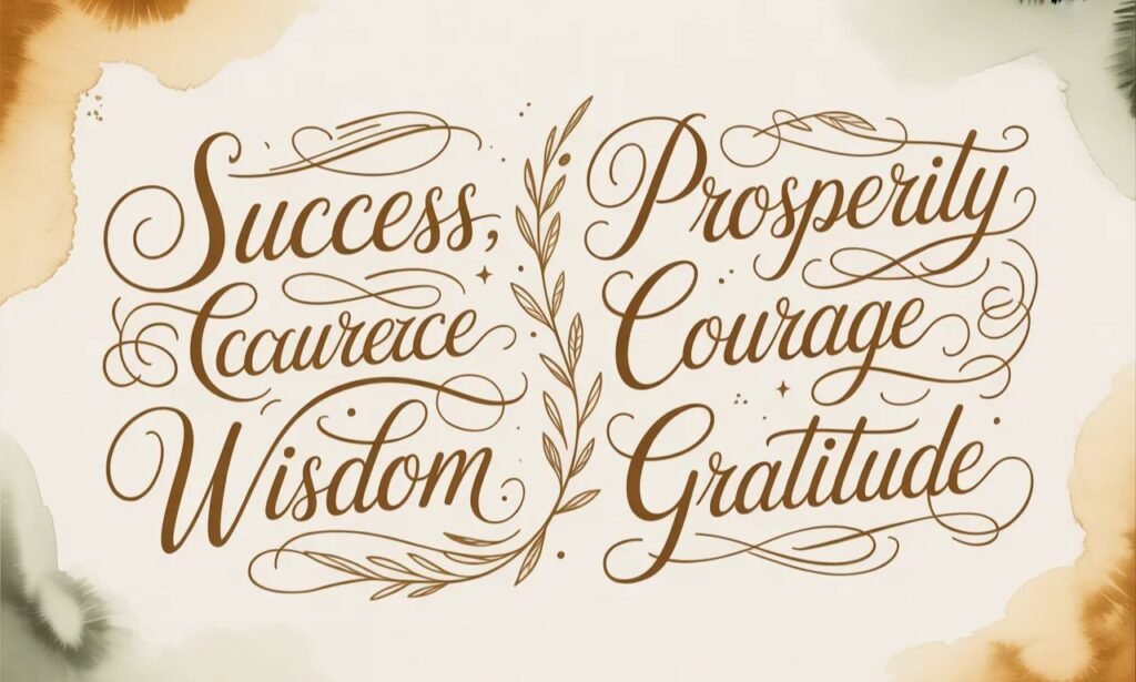 Achievement Blessings Words