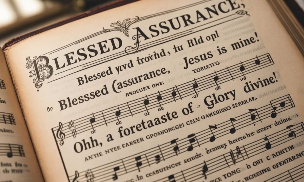 blessed assurance lyrics
