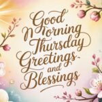 Good Morning Thursday Greetings and Blessings: Uplifting Messages to Start Your Day with Positivity 