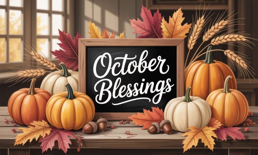 October Blessings