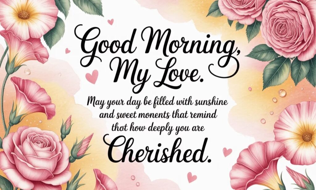 Romantic Good Morning Blessing Messages