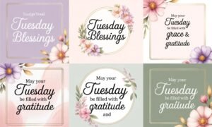 Aesthetic Tuesday Blessings Captions