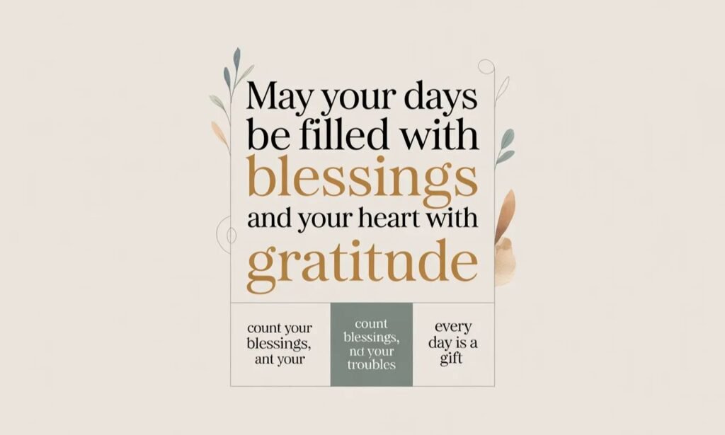 Status Blessings Quotes