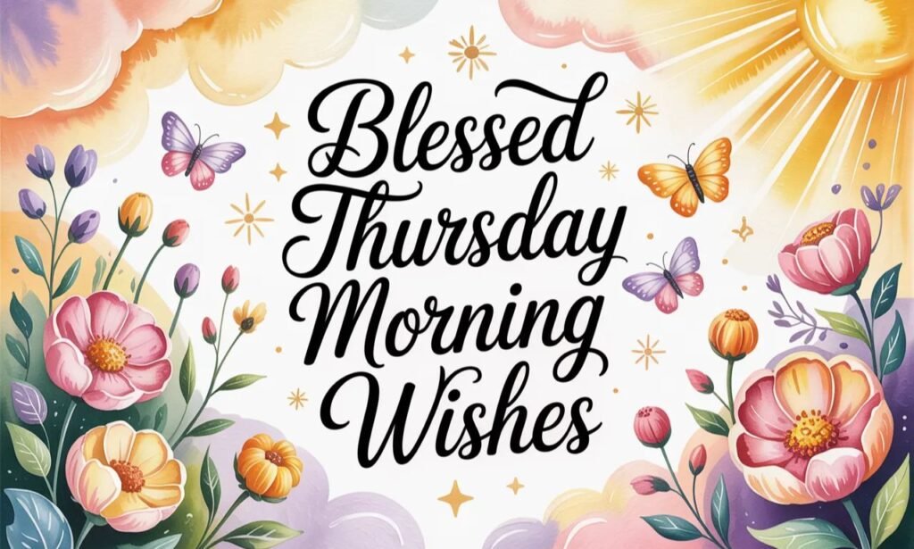 Blessed Thursday Morning Wishes