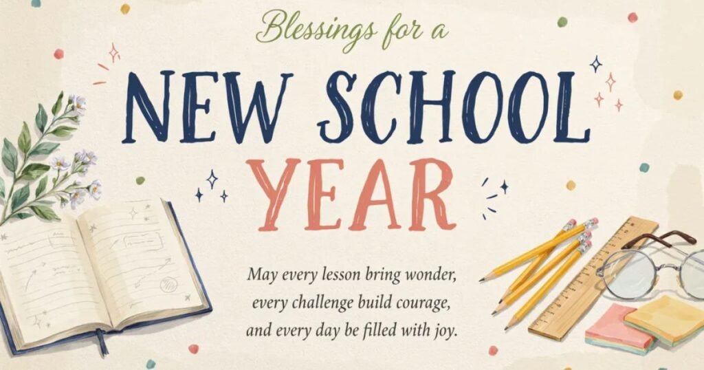 Blessings for a New School Year