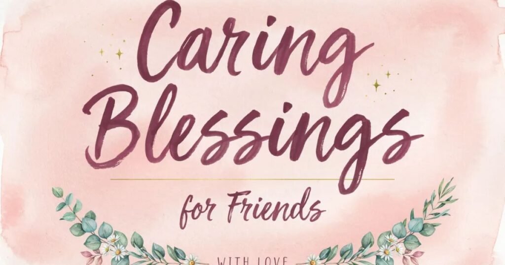 Caring Blessings for Friends