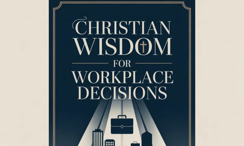 Christian Wisdom for Workplace Decisions