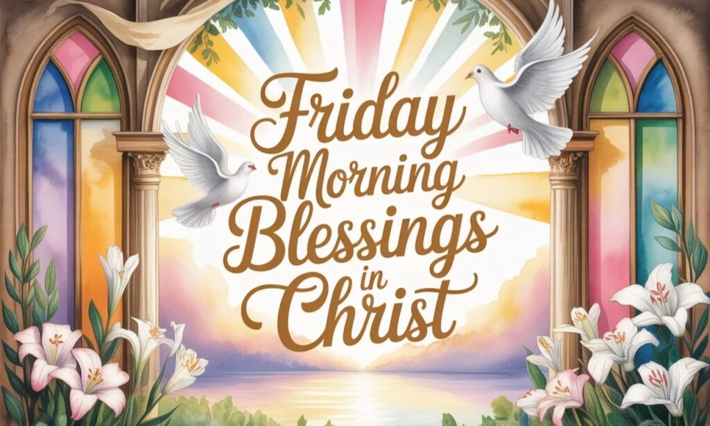 Friday Morning Blessings in Christ