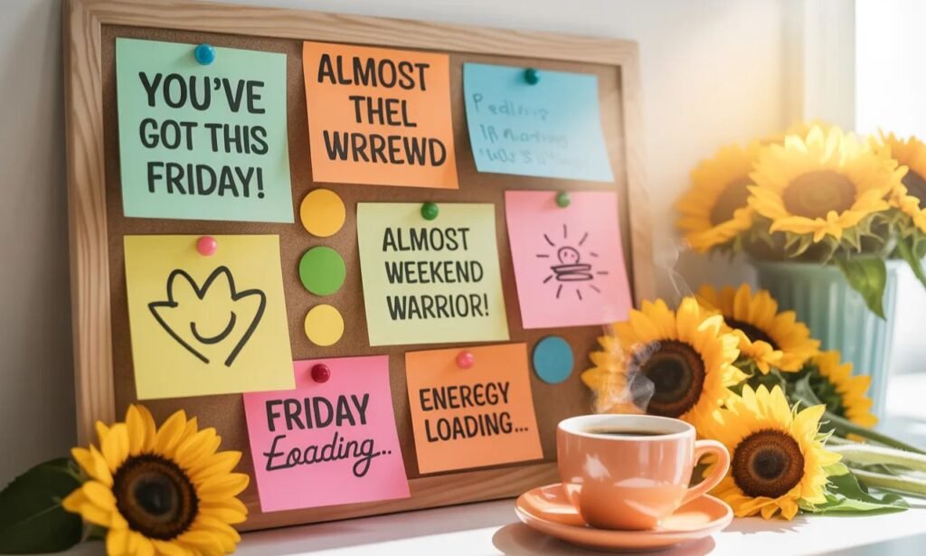 Friday morning encouragement messages