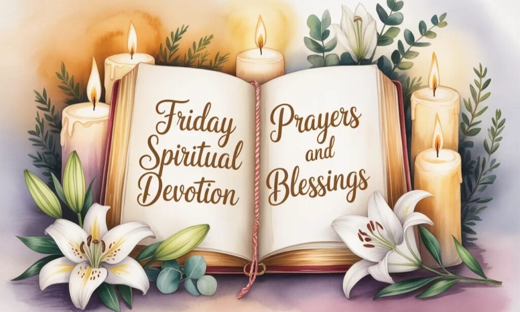 Friday Spiritual Devotion Prayers and blessings