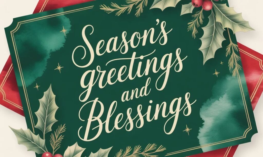 Greeting Blessings Festive Messages