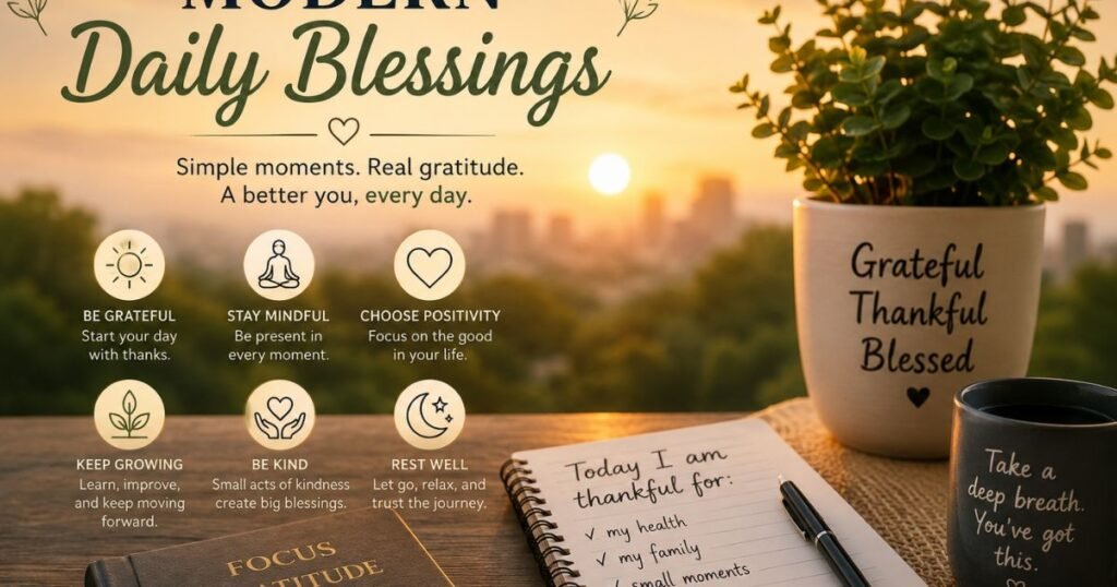 Modern Daily Blessings