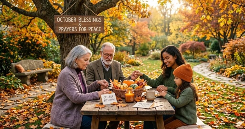 October Blessings and Prayers for Peace