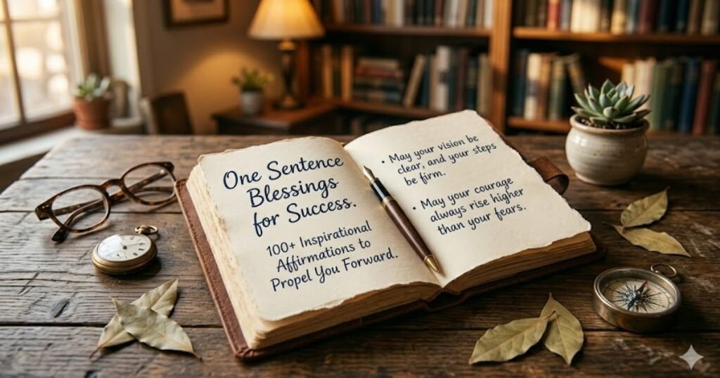 One Sentence Blessings for Success