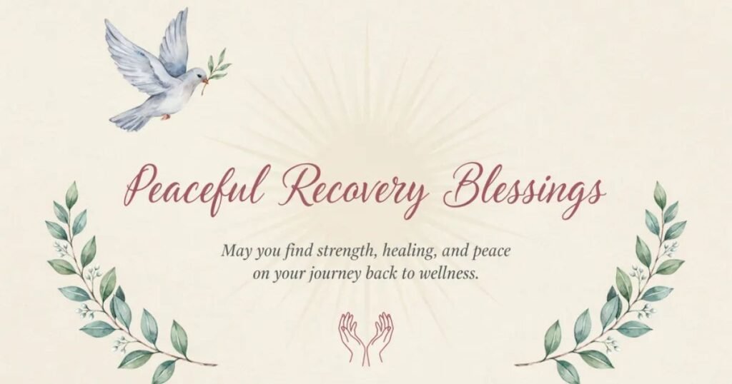 Peaceful Recovery Blessings