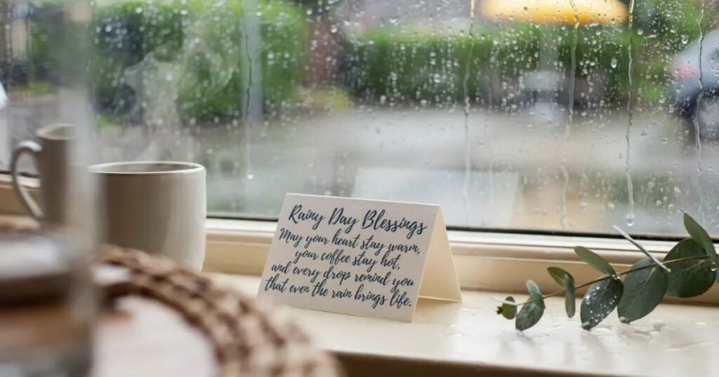 Rainy Day Blessings Images