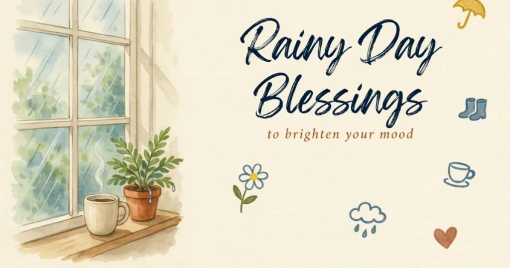 Rainy Day Blessings to Brighten Your Mood