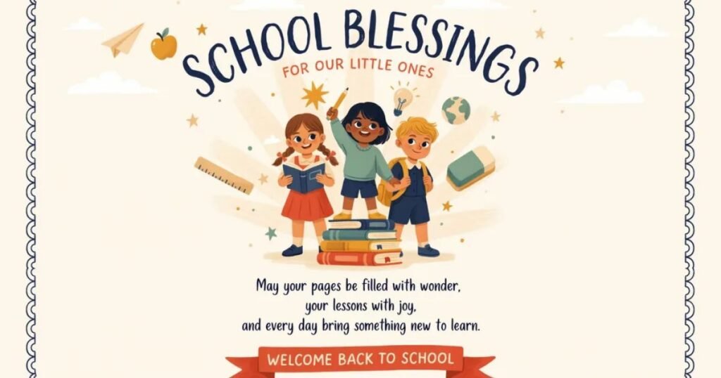 School Blessings for Children