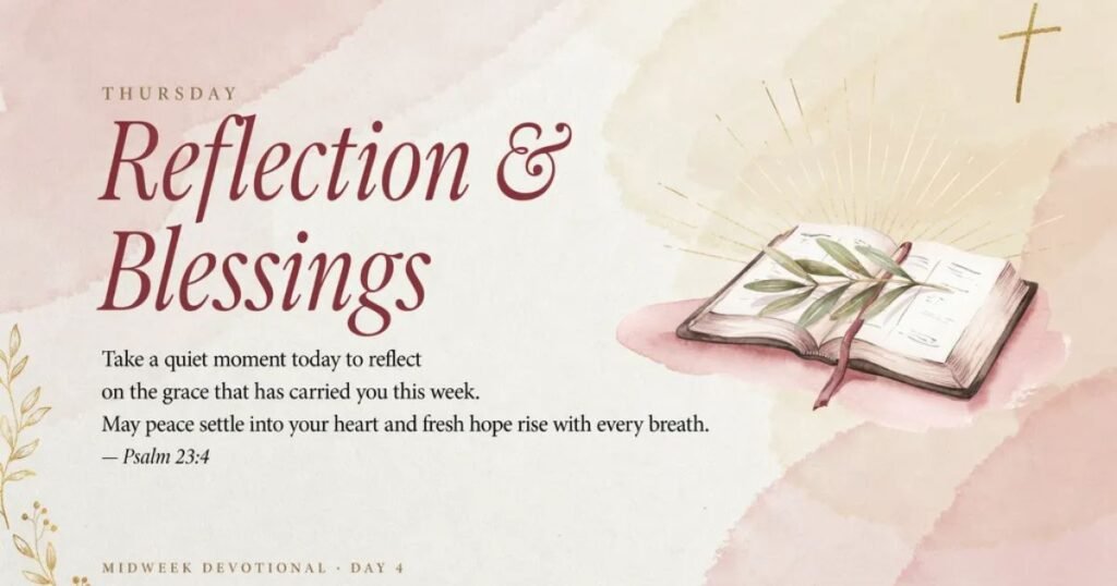 Thursday Reflection Blessings