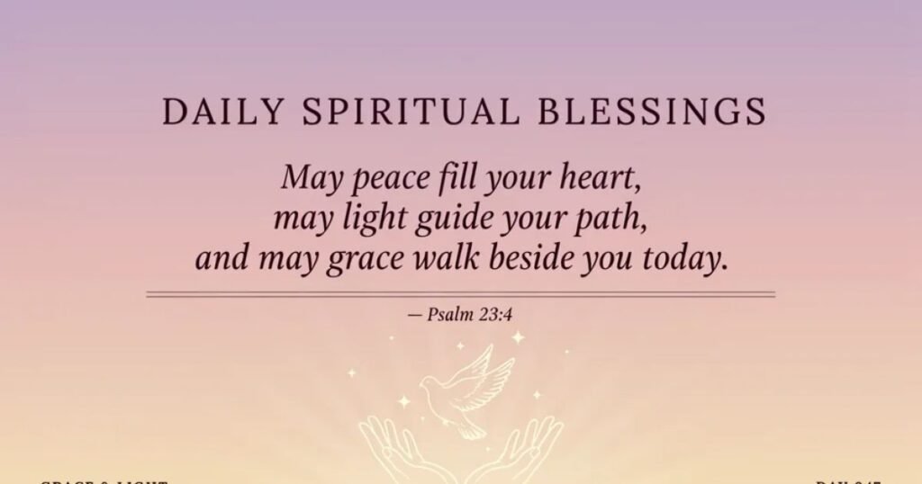 Daily Spiritual Blessings